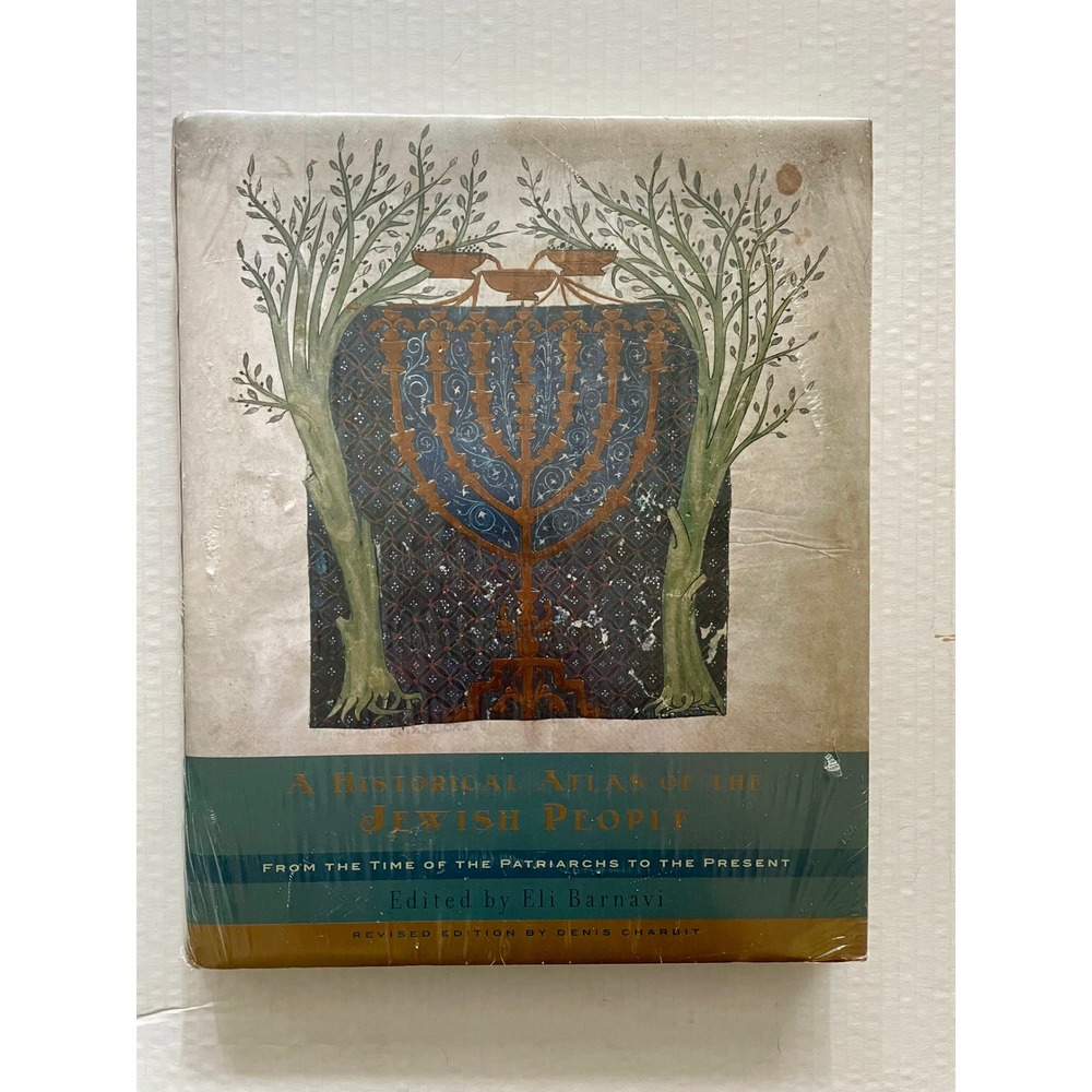 A Historical Atlas of the Jewish People Coffee Table Book Hardcover SEALED NEW